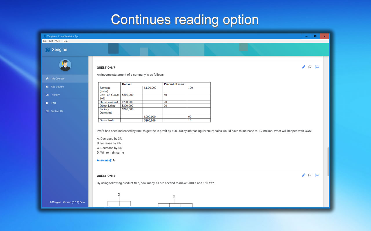 SOA-C01 Test Engine continues reading option